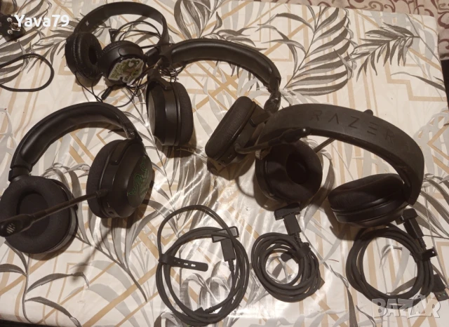 Слушалки с микрофон 