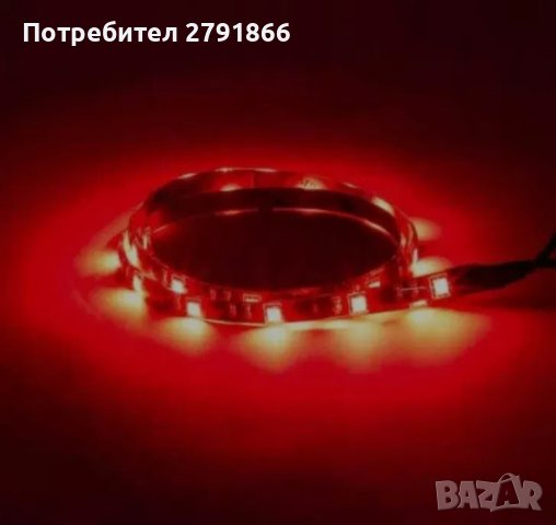 USB LED лента Nor-Tec 2бр 50 см, снимка 2 - Лед осветление - 43835635