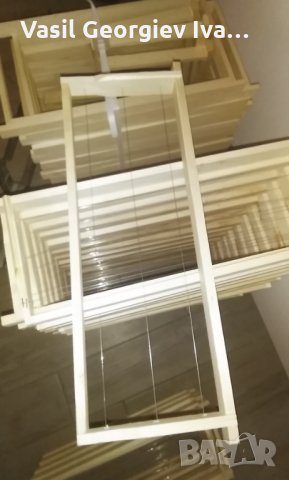 Пчелни рамки от липа фарар с ховманов уширител, снимка 5 - За пчели - 27415335