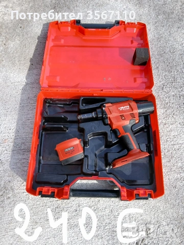 Акумулаторна нитачка Hilti RT 6-A22, снимка 8 - Други инструменти - 53602641