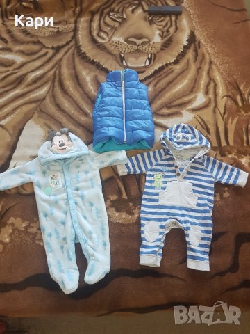 ЗИМНИ дрехи 56,62,68см за момче