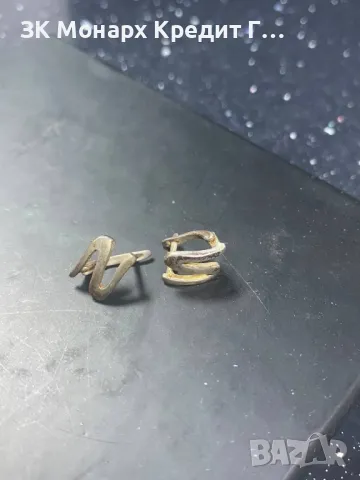 Сребърни обеци