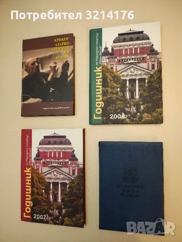 Годишник на Народния театър "Иван Вазов" 2008 – Сборник