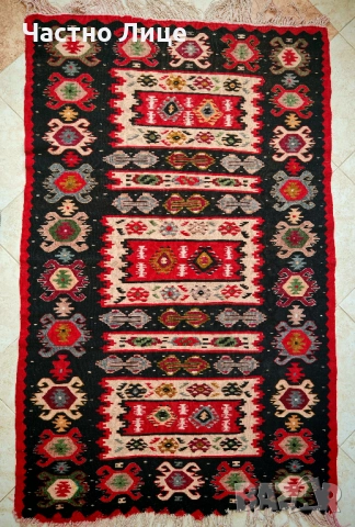 Оригинален Автентичен Сто Годишен Чипровски Килим Килимче Пътека от 1920те г