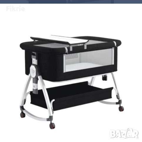 Бебешка кошара люлка тип next to me, снимка 5 - Бебешки легла и матраци - 52639365