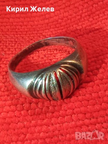 СРЕБЪРЕН АРТ ПРЪСТЕН МАЙСТОРСКА РЪЧНА ИЗРАБОТКА ВИНТИДЖ СТИЛ 17541