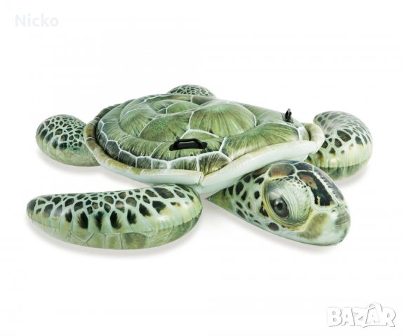 Надуваема играчка Костенурка INTEX Realistic Sea Turtle Ride-on, снимка 2 - Водни спортове - 37623885