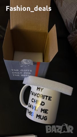 Нова Забавна чаша с послания за кафе Подарък за родител майка баща Коледа, снимка 8 - Други стоки за дома - 38773452
