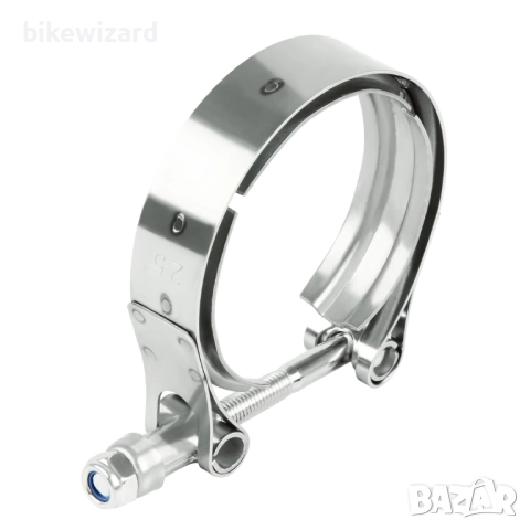 Скоба Godimg V-Band 3 инча (76,2 мм), универсални скоби за изпускателна система НОВА, снимка 3 - Части - 52554128