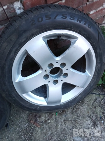 Гуми с джанти мерцедес, снимка 3 - Гуми и джанти - 52080805