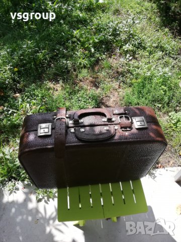 Кожен куфар за багаж, снимка 4 - Куфари - 37887344