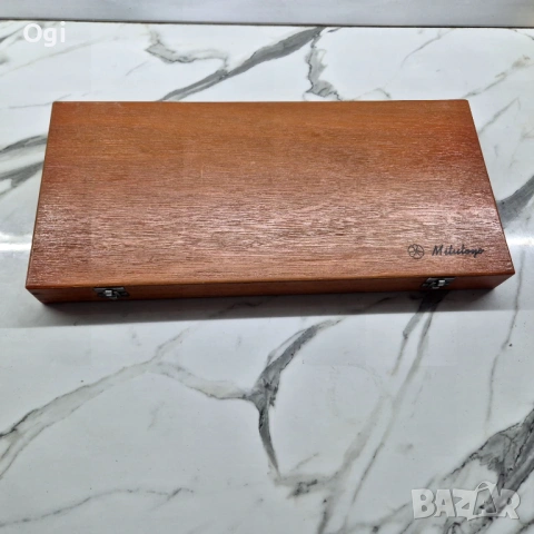 Микрометър MITUTOYO 75-100, снимка 6 - Стругове - 45596637
