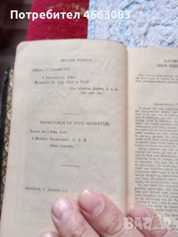 СТАРА БИБЛИЯ , снимка 2 - Колекции - 52660281