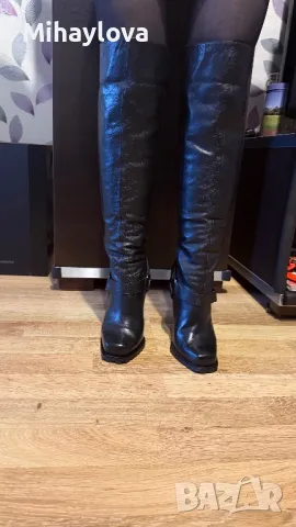 Ботуши / Чизми естествена кожа JESSICA SIMPSON, снимка 5 - Дамски ботуши - 48591279