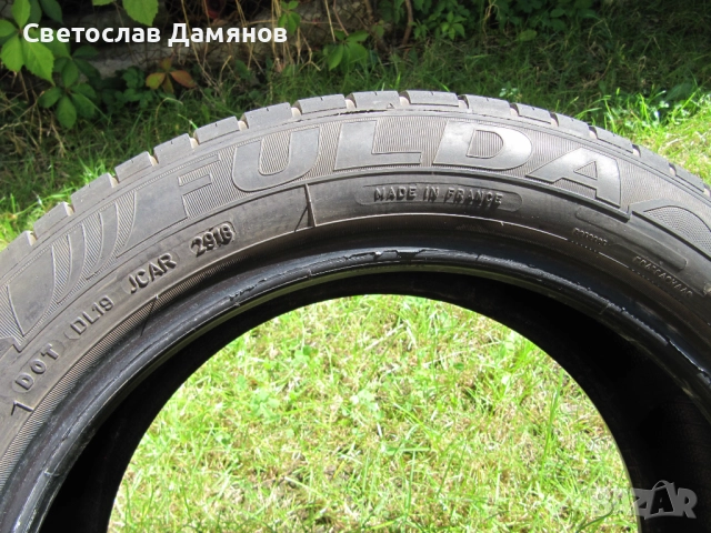 Летни гуми Дънлоп френски 195/55/16, снимка 5 - Гуми и джанти - 51795392