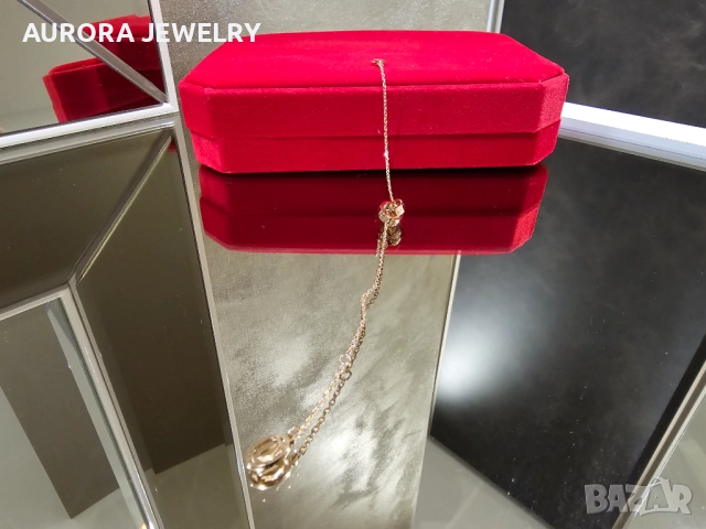 CARTIER Love Rose Gold Chain Мъжка / Дамска Гривна, снимка 4 - Гривни - 52905244
