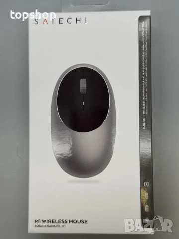 Нова Безжична Bluetooth мишка Satechi M1 за MacBook Pro - с презареждащ се Type-C порт - Мишка..., снимка 8 - Клавиатури и мишки - 50662328