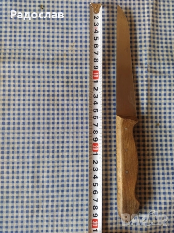 стар касапски нож, снимка 4 - Прибори за хранене, готвене и сервиране - 52836170