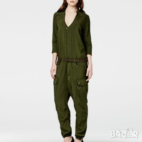 Нов! G-star Raw BEACH ROVIC SUIT WMN Дамски Гащеризон Size 