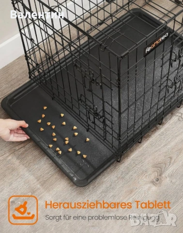 Сгъваема метална клетка за кучета, снимка 5 - За кучета - 53161380