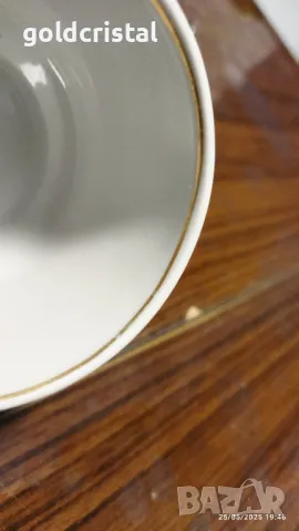 Стар български порцелан Изида кашмир захарница чаша за кафе , снимка 17 - Антикварни и старинни предмети - 45919230