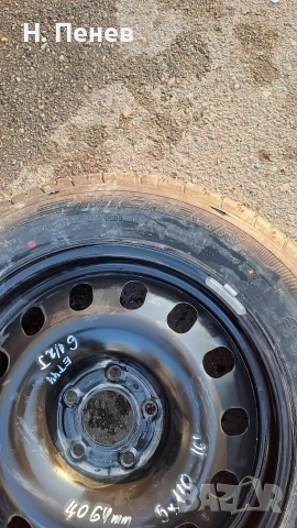 Джанта 5х110 Opel, Saab, Alfa Romeo , снимка 3 - Гуми и джанти - 52928486