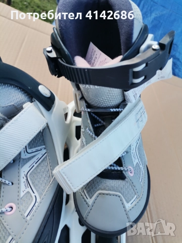 Детски ролери Oxelo светлосиви, снимка 9 - Ролери, кънки - 52956607