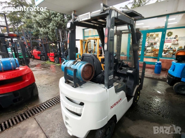 Мотокар Nissan НОВ ВНОС JAPAN, снимка 3 - Индустриална техника - 52560949