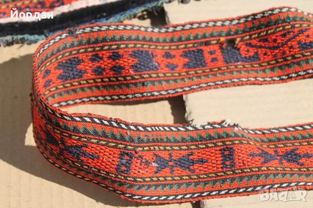 Тъкан вълнен колан за носия със синци, снимка 6 - Антикварни и старинни предмети - 38012831