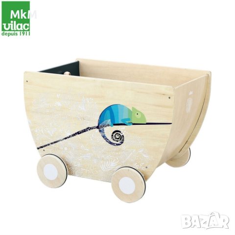 Детската количка от "Vilac" За дърпане, снимка 3 - Играчки за стая - 43348192