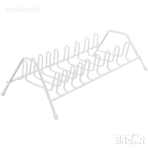 Кухненски метален органайзер, Бял, 32 см.