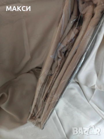 Бархетен луксозен плик с размер 135/200 см и калъфка за възглавница - много мек и комфортен, снимка 3 - Спално бельо - 53342614