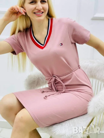 Дамска рокля на едро tommy hilfiger, снимка 4 - Рокли - 51149214