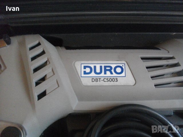 ф70мм-450 Вата-Немски Роторайзер-Мини Циркуляр За 1 Ръка-Отличен-Duro DBTS003, снимка 8 - Други инструменти - 33212794