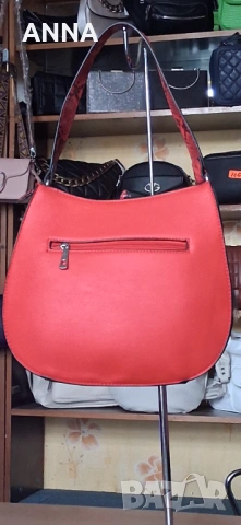 Кожена дамска чанта, снимка 6 - Чанти - 53230527