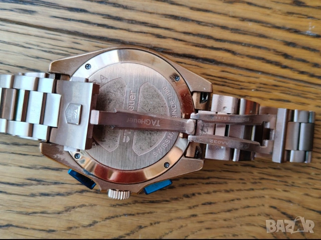 Нов Tag Heuer Grand Carrera  50 mm , Caliper Chronograph, бартер, снимка 7 - Мъжки - 53291912