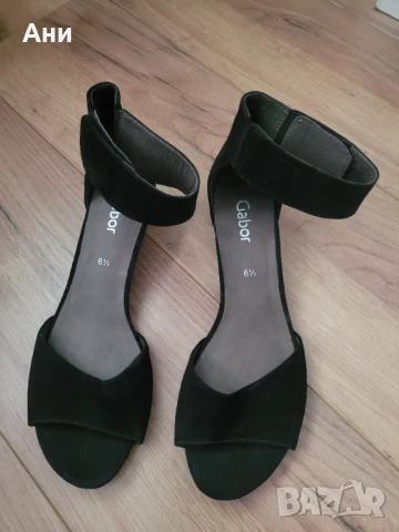 Велурени сандали 39 и 1/2