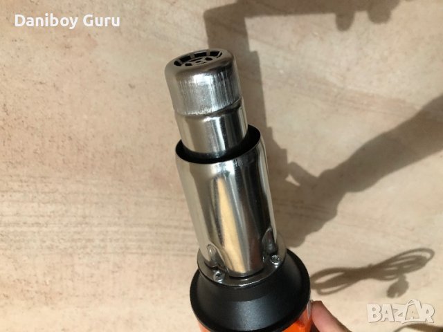 Ръчна машина за заваряване с горещ въздух с регулируема температура Уред заваряване на пластмаса, снимка 6 - Други инструменти - 38494801