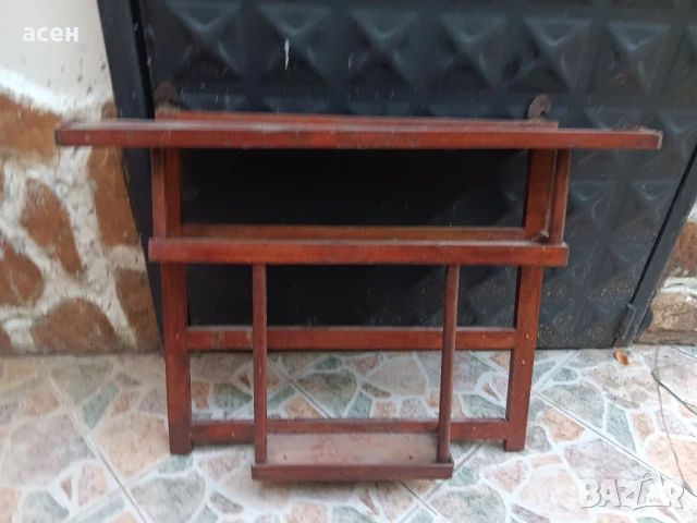 стара етажерка, снимка 3 - Антикварни и старинни предмети - 50926228
