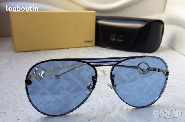 Fendi 2020 дамски слънчеви очила унисекс мъжки, снимка 3 - Слънчеви и диоптрични очила - 28347709