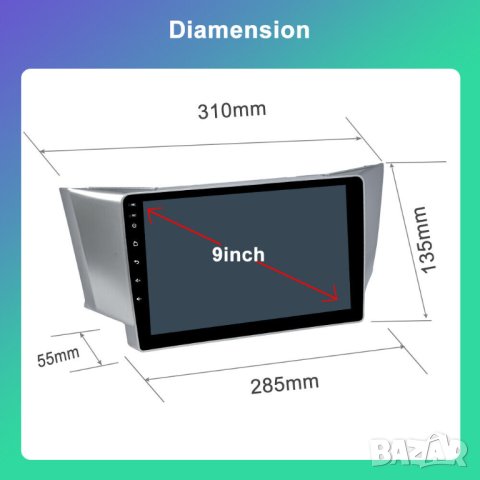 Мултимедия, Двоен дин, за Lexus RX300, RX330, RX350, RX400H, Навигация, плеър, Android, Lexus RX , снимка 11 - Аксесоари и консумативи - 43613647