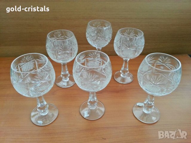 кристални чаши , снимка 12 - Антикварни и старинни предмети - 27480219