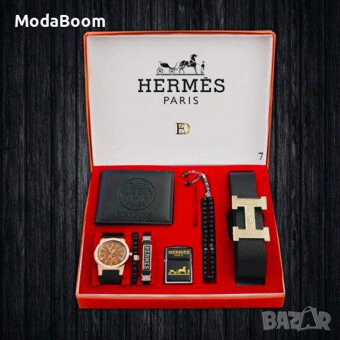 💯Hermes уникален мъжки подаръчен комплект💯