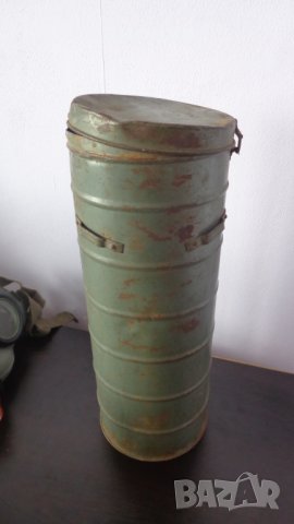 Автентичен неизползван противогаз - Втора световна война, снимка 11 - Антикварни и старинни предмети - 32938558