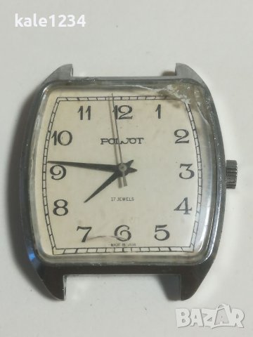 Мъжки часовник POLJOT 17j. Made in USSR. Vintage watch. Механичен. ПОЛЕТ. СССР , снимка 7 - Мъжки - 39853174