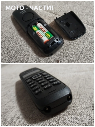 Безжичен Телефон Gigaset A120 / БЕЗ ЗАРЯДНО! , снимка 5 - Резервни части за телефони - 52179722