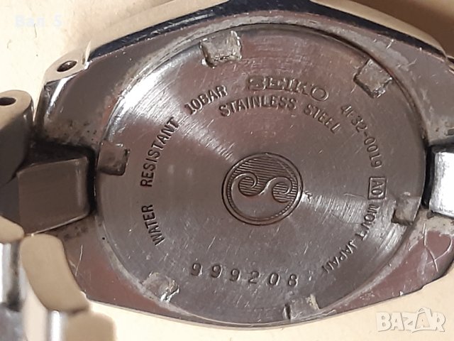 Часовник SEIKO , СЕЙКО - КВАРЦ , дамски , запазен, снимка 4 - Антикварни и старинни предмети - 43298953