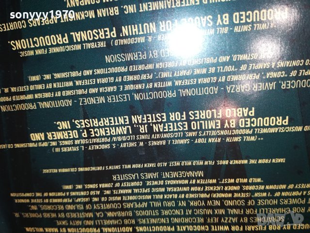 WILL SMITH-WILD WILD WEST CD ВНОС GERMANY 2212230806, снимка 13 - CD дискове - 43510835