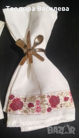 Ретро текстил салфетки, снимка 3 - Други - 32960294