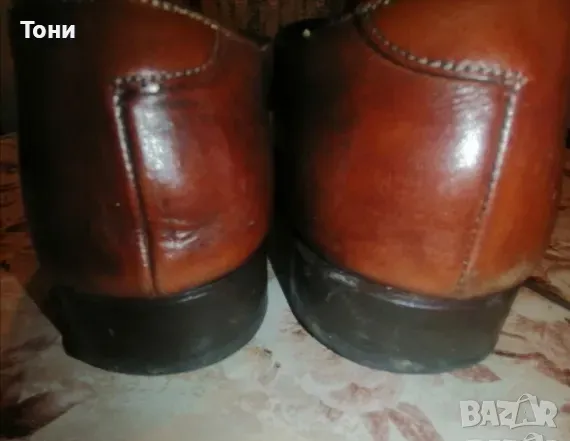 REGENT Нови Мъжки Обувки Изцяло от Естествена Кожа 43, снимка 4 - Ежедневни обувки - 49564302